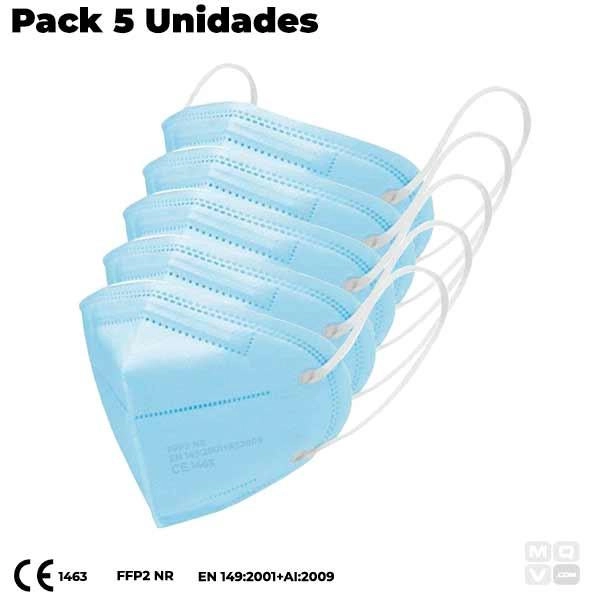 PACK 5 CHILDISH MASKS FFP2 YFY-FFP2