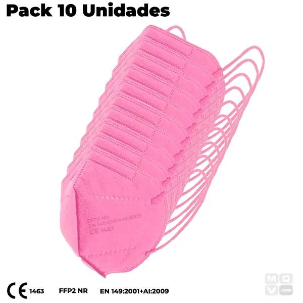 PACK 10 MASCARILLAS FFP2 YFY-FFP2