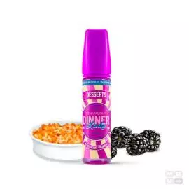 BLACKBERRY CRUMBLE DINNER LADY TPD 50ML 0MG VAPE