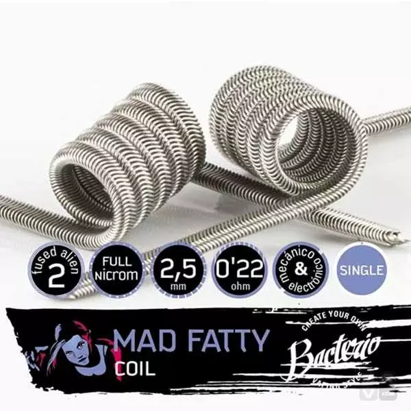 MAD FATTY 0,22 OHM BACTERIO COILS