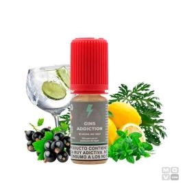 GINS ADDICTION T-JUICE NICOTINE PLUS SALT TPD 10ML 10MG VAPE