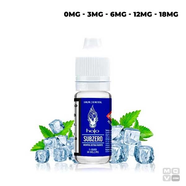 SUBZERO HALO E-LIQUIDS 10ML