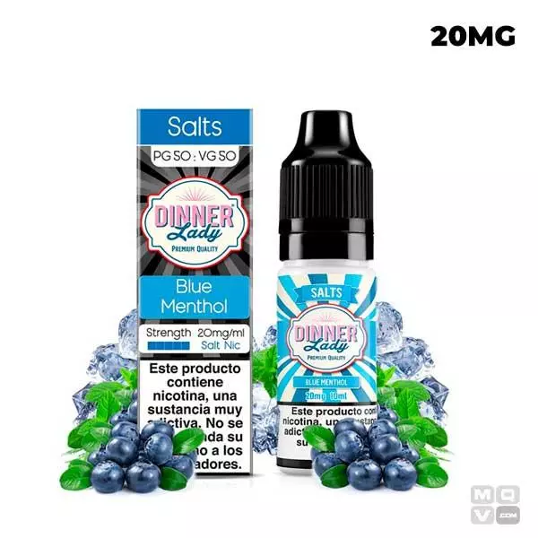 BLUE MENTHOL NIC SALT DINNER LADY 10ML