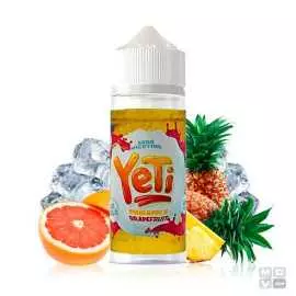 PINEAPPLE GRAPEFRUIT ICE YETI ELIQUIDS 100ML VAPE