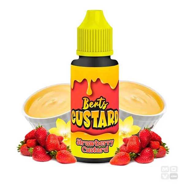 elf bar vape uk Custard Monster Strawberry Custard Salt 30mL main image 1