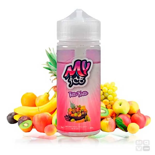 elfbar nachfüll pod läuft aus TUTTI FRUTTI ICE MY LIQUIDS 100ML