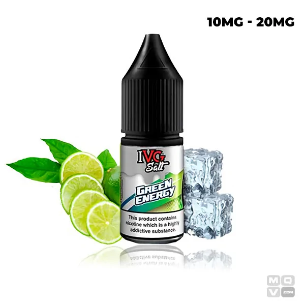 GREEN ENERGY CRUSHED RANGE IVG SALT 10ML