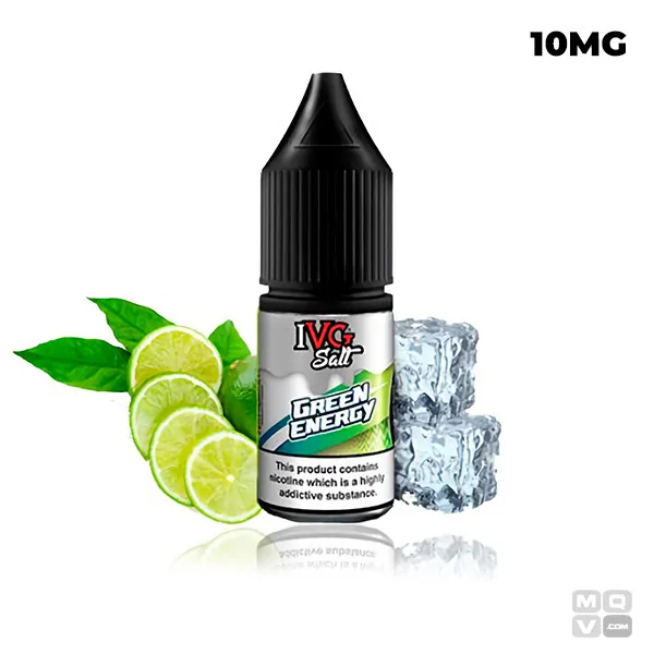 GREEN ENERGY CRUSHED RANGE IVG SALT 10ML