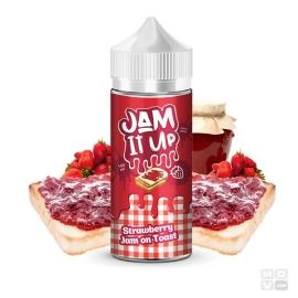 STRAWBERRY JAM ON TOAST JAM IT UP 100ML 0MG VAPE