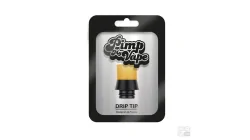 DRIP TIP 510 ULTEM BLACK CURVED PIMP MY VAPE
