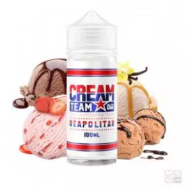 NEAPOLITAN CREAM TEAM KINGS CREST TPD 100ML 0MG VAPE