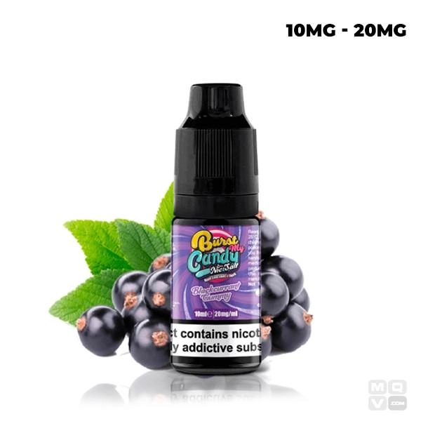 BLACKCURRANT GUMMY BURST MY BUBBLE SALTS 10ML