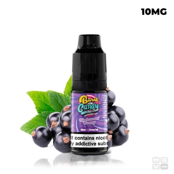 BLACKCURRANT GUMMY BURST MY BUBBLE SALTS 10ML