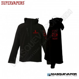 FEELVAPER JACKET MAN BLACK & RED SUPERVAPERS SIZE: L VAPE