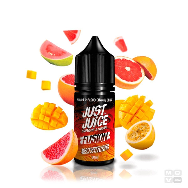 FUSION BLOOD ORANGE MANGO ON ICE CONCENTRATE JUST JUICE 30ML