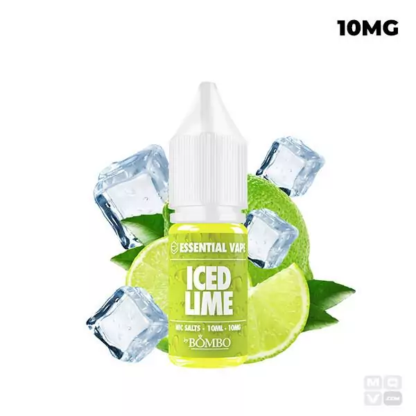 ICED LIME ESSENTIAL VAPE BOMBO SALT 10ML