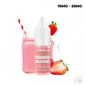 STRAWBERRY MILKSHAKE ESSENTIAL VAPE BOMBO SALT 10ML VAPE