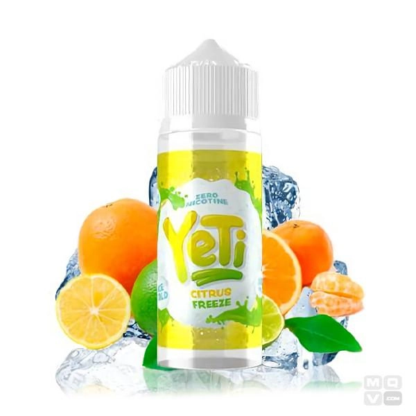 COLD CITRUS FREEZE ICE YETI ELIQUIDS 100ML