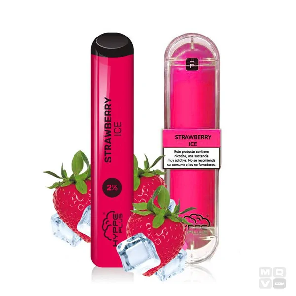 STRAWBERRY ICE HYPPE PLUS DISPOSABLE 20MG POD