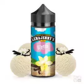 LEN & JENNYS VANILLA ELIQUID 100ML VAPE