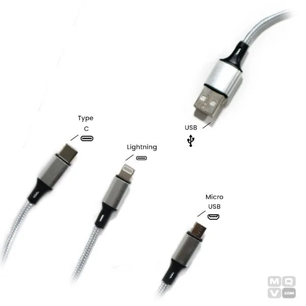 CABLE USB 2A 3 EN 1