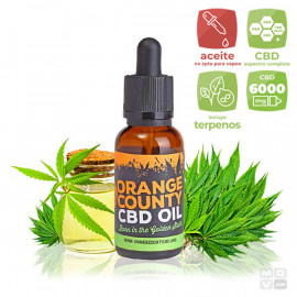 NATURAL MCT ORANGE COUNTY ACEITE 30ML 6000MG