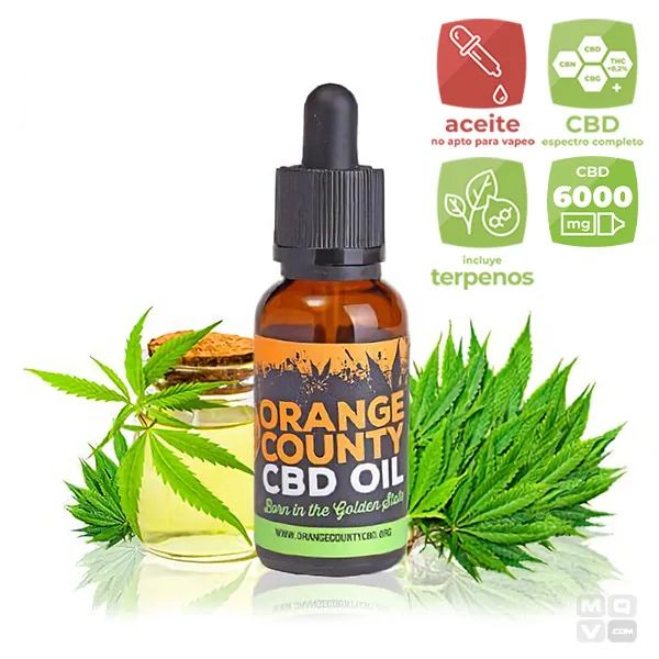 ORANGE COUNTY NATURAL MCT OIL 30ML 6000MG