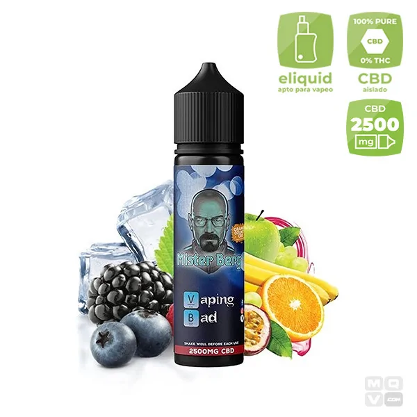 MISTER BERG FRUIT ORANGE COUNTY ELIQUIDS 50ML 2500MG
