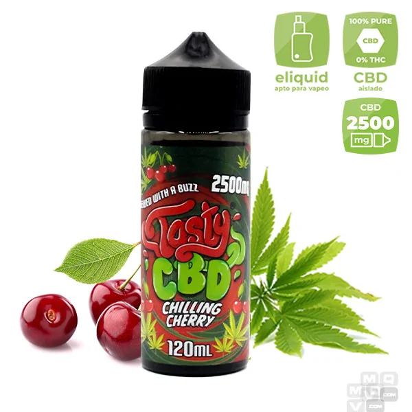 TASTY FRUITY CHILLING CHERRY LIQUID 100ML 2500MG