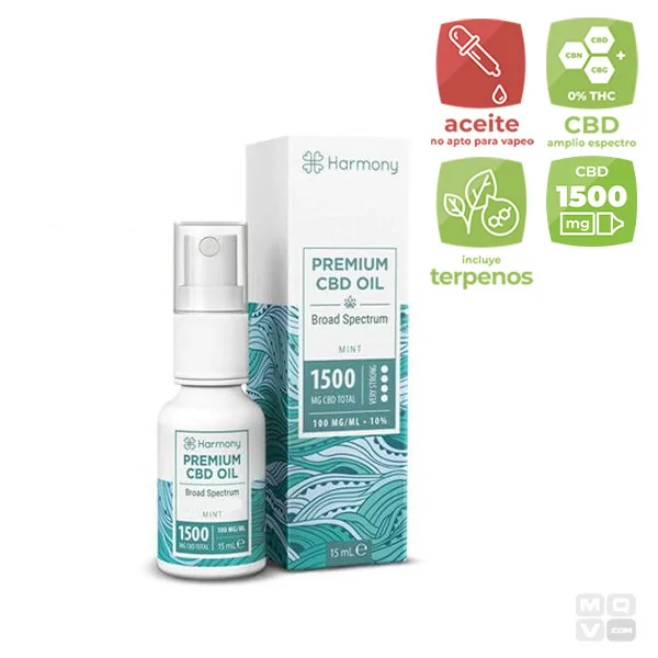 MINT SPRAY HARMONY 15ML 1500MG
