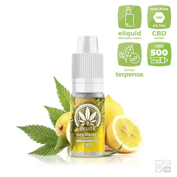 SUPER LEMON HAZE SKUNK ELIQUID 10ML 500 MG