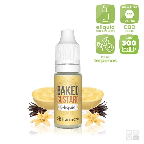 BAKED CUSTARD  HARMONY ELIQUID 10ML 300 MG