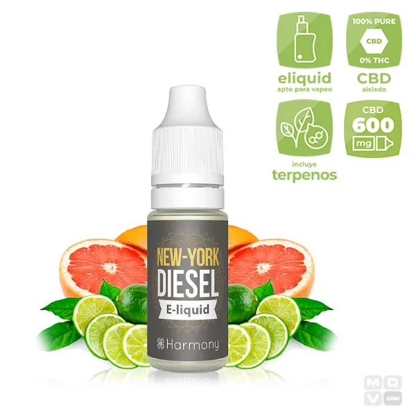 NEW YORK DIESEL  HARMONY ELIQUID 10ML 600 MG