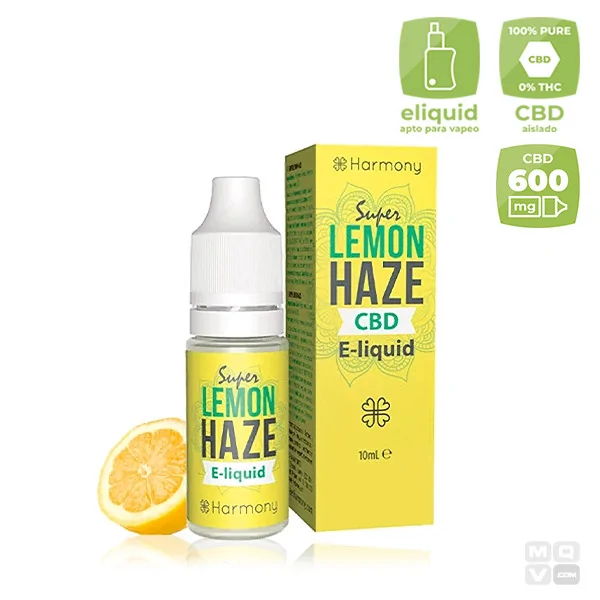 CBD ELIQUID SUPER LEMON HAZE HARMONY 600MG CBD ELIQUID SUPER LEMON HAZE HARMONY 600MG