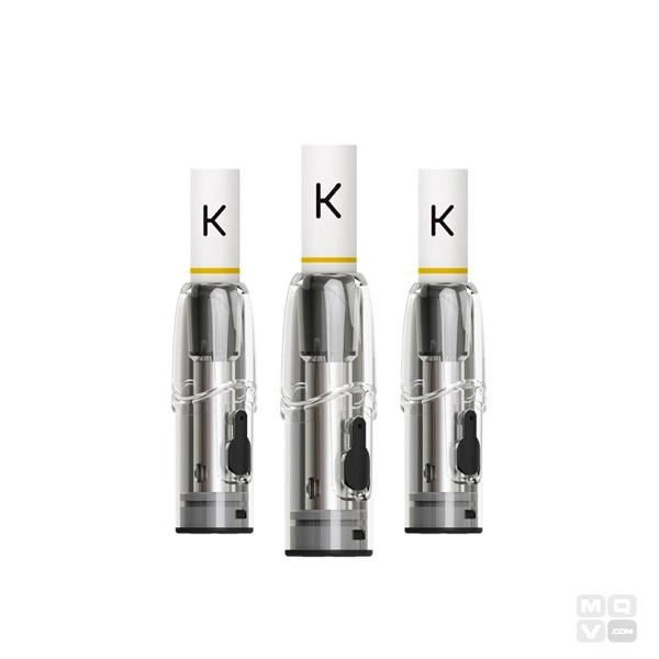 KIWI POD TRANSPARENT CARTRIDGE KIWI VAPOR 3 PACK