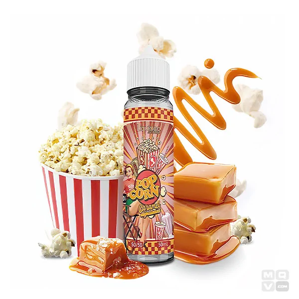 ELIQUID POP CORN CARAMEL LIQUIDEO 50ML