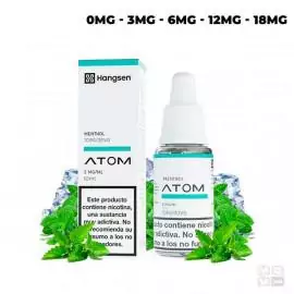 ELIQUID HANGSEN ATOM MENTHOL 10ML VAPE