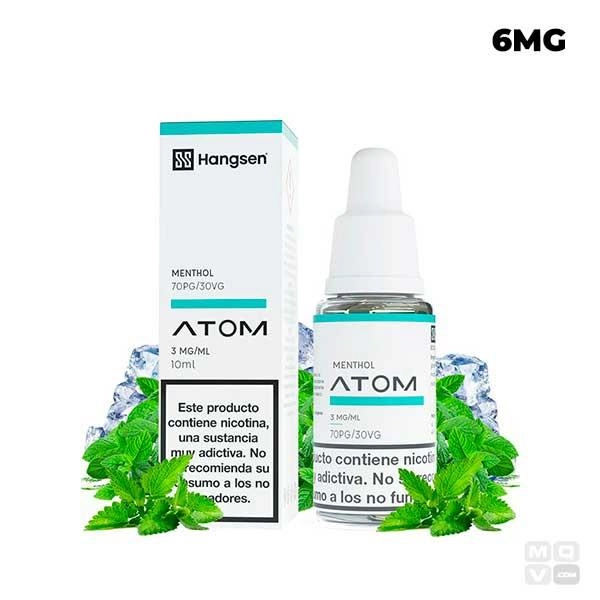 ELIQUID HANGSEN ATOM MENTHOL 10ML