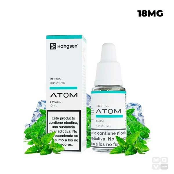 ELIQUID HANGSEN ATOM MENTHOL 10ML