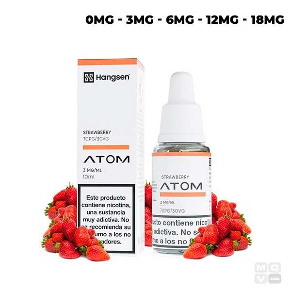 ELIQUID HANGSEN ATOM STRAWBERRY 10ML