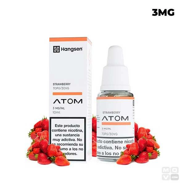 ELIQUID HANGSEN ATOM STRAWBERRY 10ML