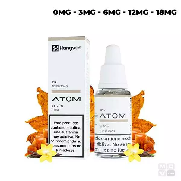 ELIQUID HANGSEN ATOM RY4 10ML