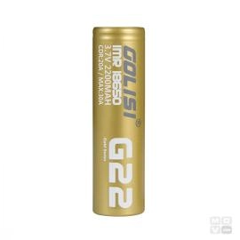 BATERIA GOLISI G22 IMR 18650 2200 MAH