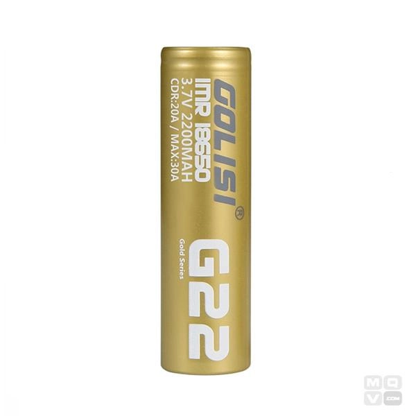 BATERIA GOLISI G22 IMR 18650 2200 MAH