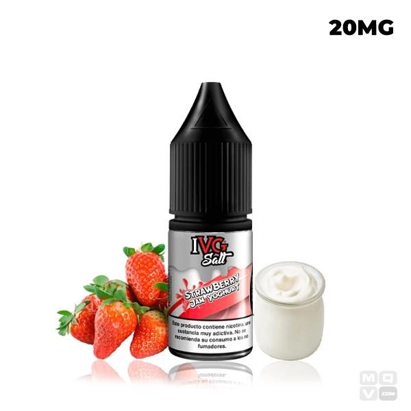 NICOTINE SALTS IVG STRAWBERRY JAM YOGHURT 10ML