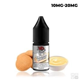 NICOTINE SALTS IVG VANILLA BISCUIT 10ML VAPE