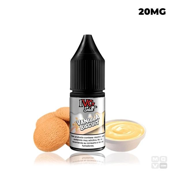 NICOTINE SALTS IVG VANILLA BISCUIT 10ML