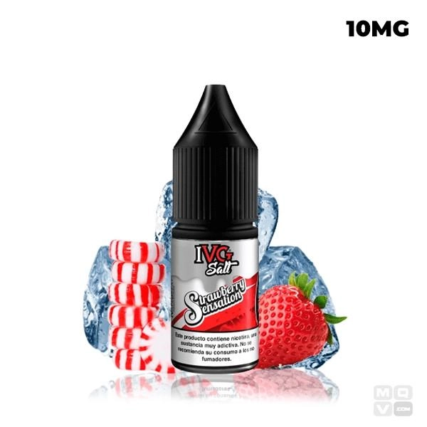 NICOTINE SALTS IVG STRAWBERRY SENSATION 10ML