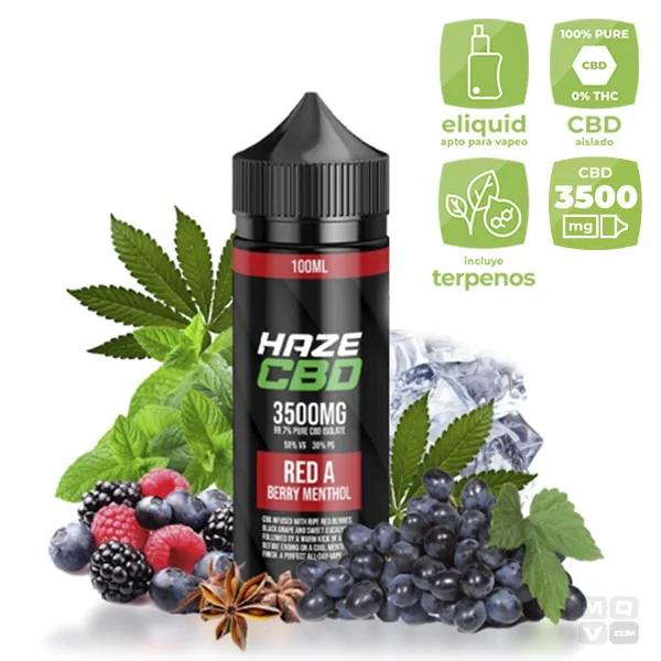 ELIQUID HAZE RED BERRY ICE 100ML 3500MG