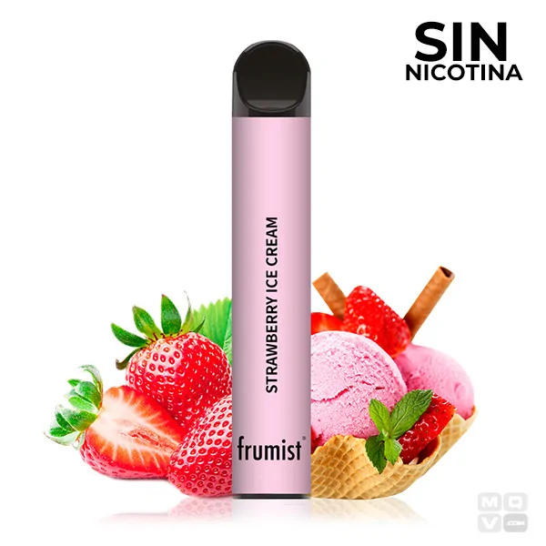 FRUMIST STRAWBERRY ICE CREAM NICOTINE FREE DISPOSABLE POD